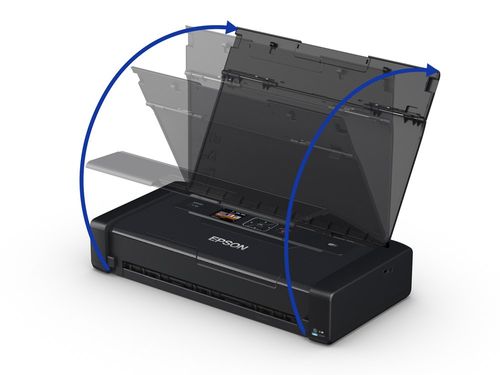 מדפסת ניידת אלחוטית ‏הזרקת דיו Epson WorkForce WF-100W