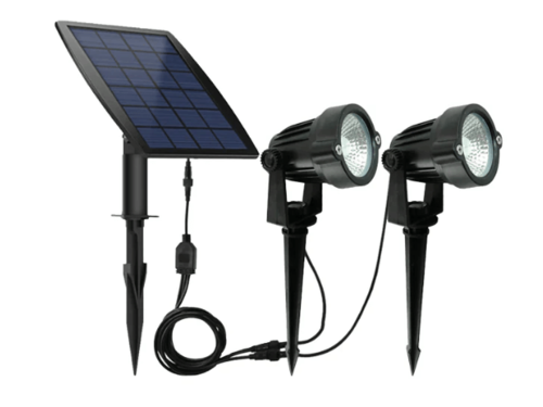 דוקרן גינה סולארי  RGB 2*5W  זוגי לד