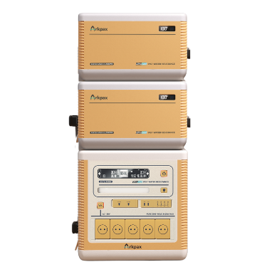  קיט תחנת כוח ניידת ARKPAX IP67 כולל 2 תאי הרחבה
