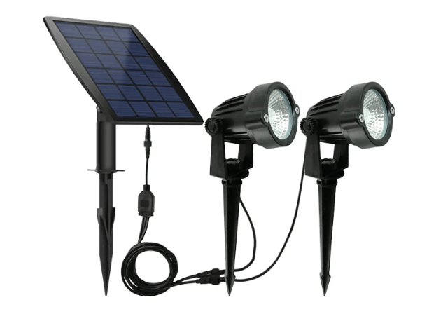 דוקרן גינה סולארי   2*5W  זוגי לד