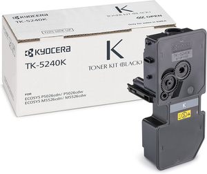 טונר שחור מקורי KYOCERA TK5240K קיוסרה M5526CDN/P5026CDW