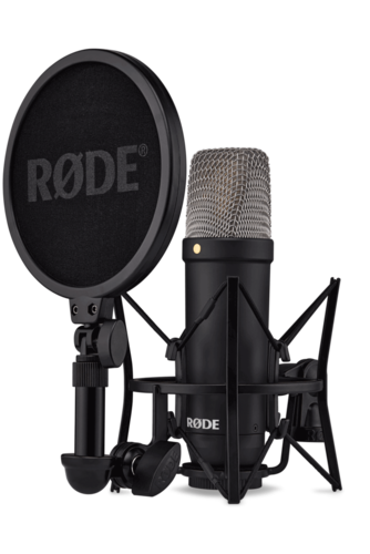 מיקרופון קונדנסר RODE NT1 Signature Series (Black)