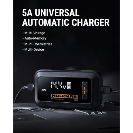 מטען מצברים - HULKMAN SIGMA 5