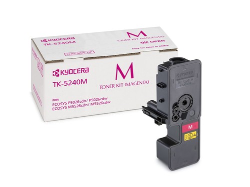 טונר אדום מקורי KYOCERA TK5240M קיוסרה M5526CDN/P5026CDW