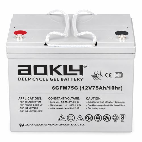 מצבר ג’ל AOKLY-12V 75AH