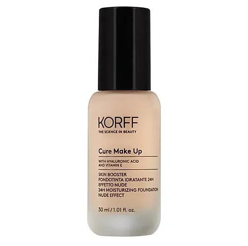 קורף מייק אפ לחות Korff 24H Moisturizing Foundation Nude Effect 01 