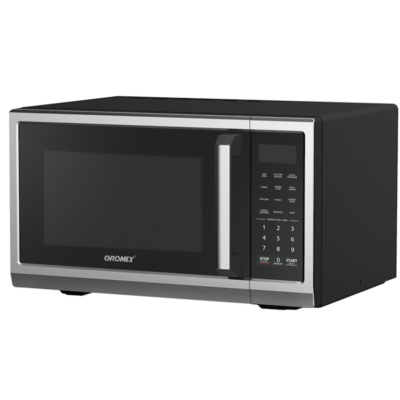 מיקרוגל דיגיטלי משולב גריל 23 ליטר Chromex Chef CH-826 800W שחור