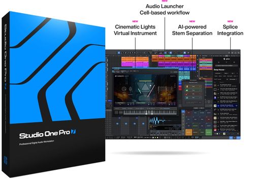 זוית נוספת PreSonus Studio One Pro 7 DAW
