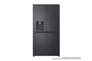 נפח 842 ליטר, טכנולוגיית ™UVnano של LG, דלתות בסגנון צרפתי, גימור פלדה שחורה יוקרתי GR-930BDIS