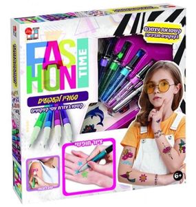 סטודיו עם למעלה מ 150 קעקועים (זמניים) לילדים