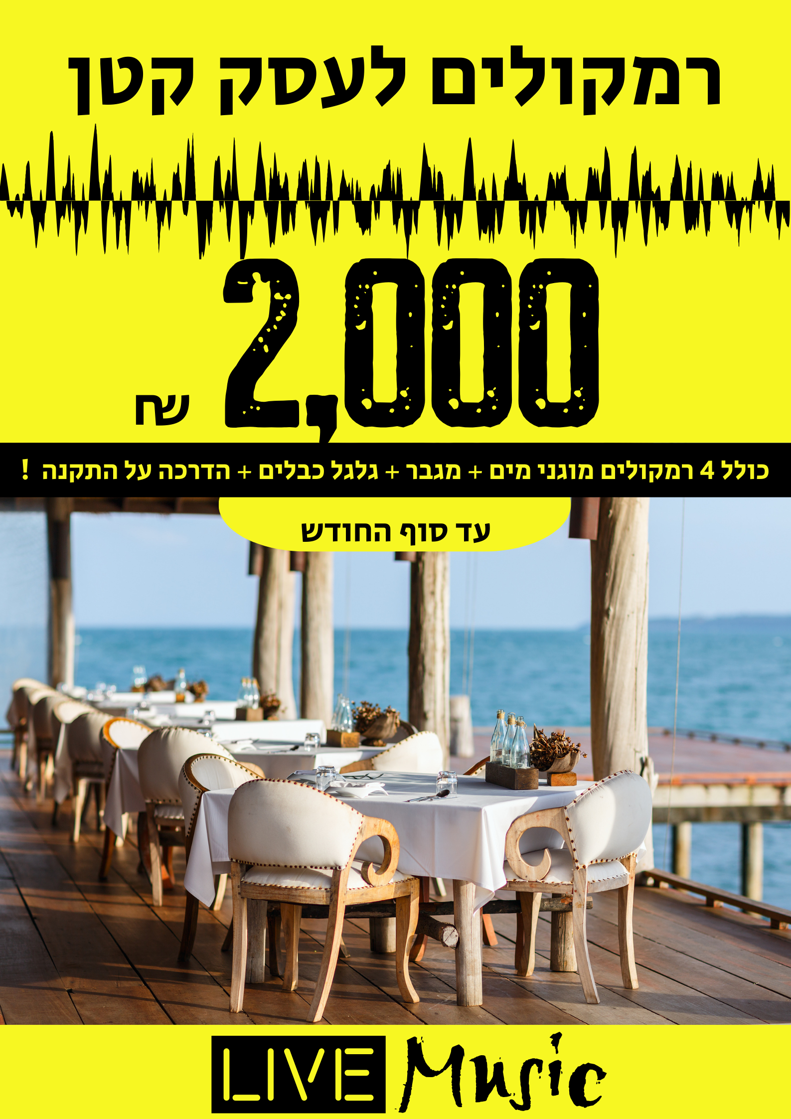 סט רמקולים לעסק  או חנות - מגיע קומפלט מוכן להתקנה 