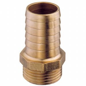 מחבר פליז זכר 1/2 לצינור במידות שונות Guidi