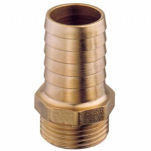 מחבר פליז זכר 1/4 1 לצינור בקטרים שונים Guidi