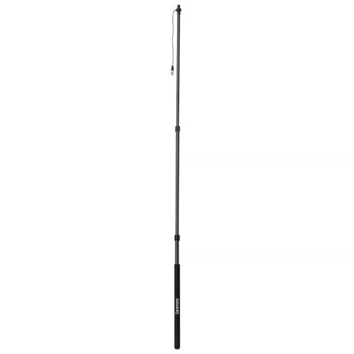 מוט בום קרבון למיקרופון Saramonic Boompole Light עם כבל XLR פנימי