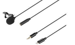 מיקרופון דש לאייפון Saramonic LavMicro U1A
