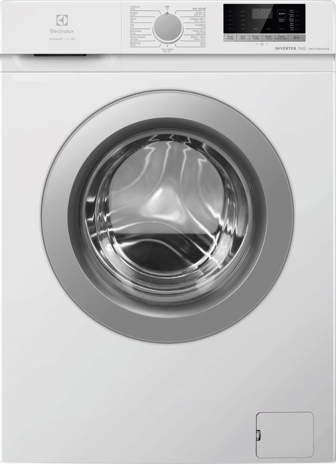 מכונת כביסה פתח חזית 7 ק"ג אלקטרולוקס דגם EWF7028M6WA