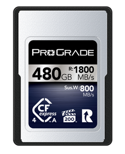 כרטיס זיכרון ProGrade 480GB CFexpress 4.0 Type A Iridium