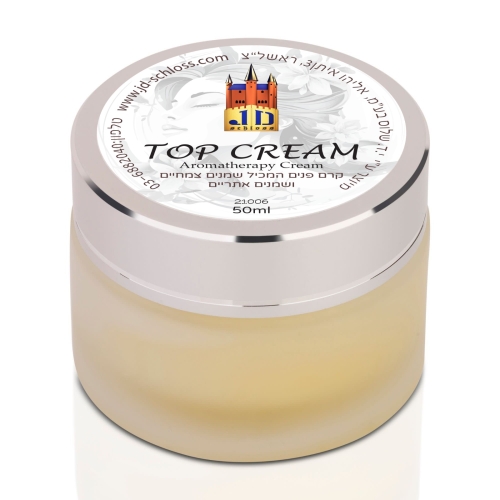 משחה ארומתרפית TOP CREAM טופ קרם לעור בוגר | 50 מ"ל | שלוס