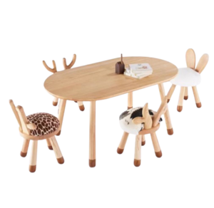 שולחן ילדים עץ BROOKLYN ללא כסאות