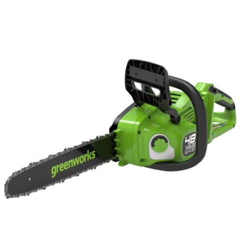 מסור שרשרת נטען GREENWORKS 48V דגם 99501-3 עם מנוע Brushless, להב 36 ס