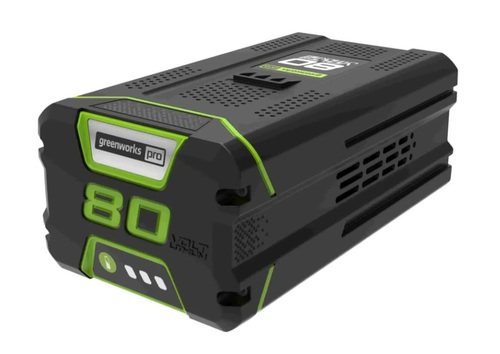חרמש נטען GREENWORKS 80V PRO דגם 99762 עם מנוע Brushless תחתון, רוחב חיתוך 