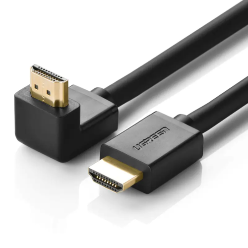 כבל HDMI 4K בזווית של 90 מעלות באורך 1 מטר