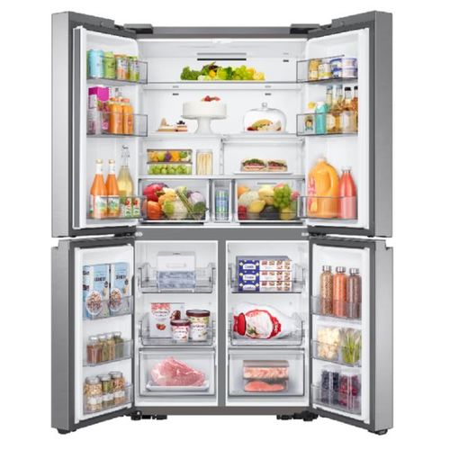 מקרר 4 דלתות 664 ליטר Samsung RF60C7012SL פלטינום