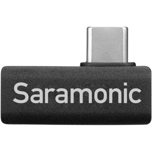 מתאם זווית 90 מעלות לחיבור USB-C לסמארטפון בגימבל Saramonic SR-C2005