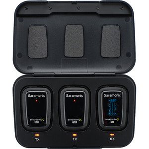 ערכת 2 משדרים מקליטים ומקלט אלחוטיים Saramonic Blink 500 ProX B2R