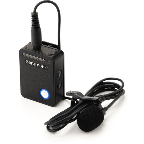 Saramonic Ultra מערכת זוג מיקרופוני דש אלחוטיים מקצועיים למצלמות וסמארטפונים