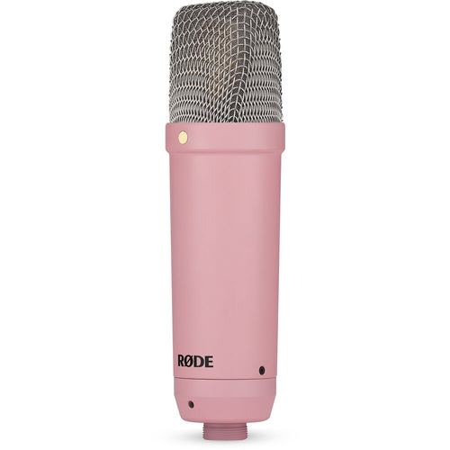 מיקרופון קונדנסר RODE NT1 Signature Series (Pink)