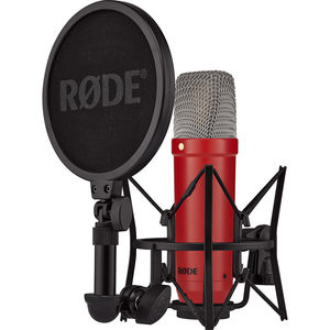 מיקרופון קונדנסר RODE NT1 Signature Series (Red)