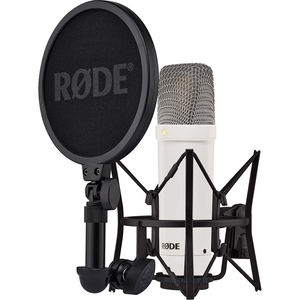 מיקרופון קונדנסר RODE NT1 Signature Series (White)