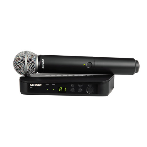 מיקרופון אלחוטי ידני Shure BLX24E/SM58-G18
