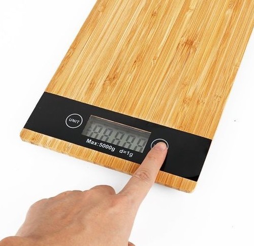 משקל מטבח דיגיטלי Behringer Bamboo Kitchen Scale
