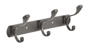 קולב מגבות 3 ווים Set & Stick אפור מטאלי