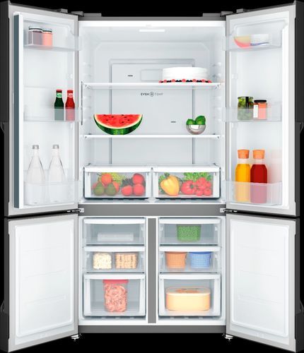 מקרר 4 דלתות 572 ליטר EQE5600B ELECTROLUX נירוסטה מושחרת