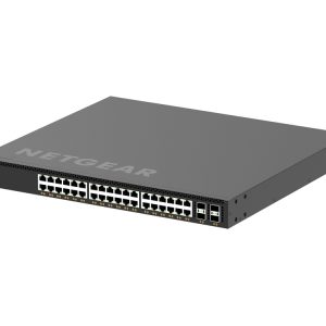 36x10G/Multi-Gig PoE++ (280W base, up to 1,760W) and 4xSFP28 25G Managed Switch – XSM4340CV