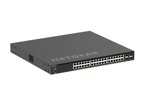 36x10G/Multi-Gig PoE++ (280W base, up to 1,760W) and 4xSFP28 25G Managed Switch – XSM4340CV
