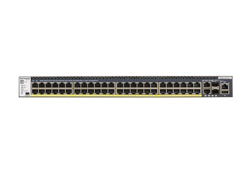  	48x1G PoE+ 591W, 2x10G, 2xSFP+ Managed Switch – GSM4352PB