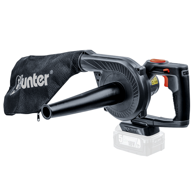 מפוח אוויר נטען 2 מצבים 18V גוף בלבד - האנטר HUNTER