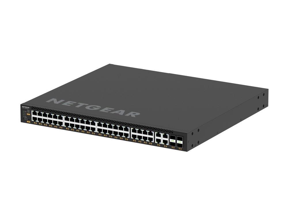 2.5G+44, 4x10G/Multi-gig PoE++ (194W base, up to 3,314W) and 4xSFP28 25G (MSM4352) Managed Switch – MSM4352