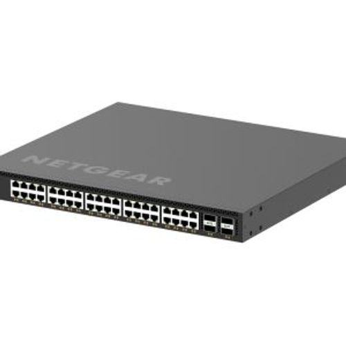40x10G/Multi-Gig PoE++ (196W base, up to 1,676W) and 4xQSFP28 100G Managed Switch – XSM4344C