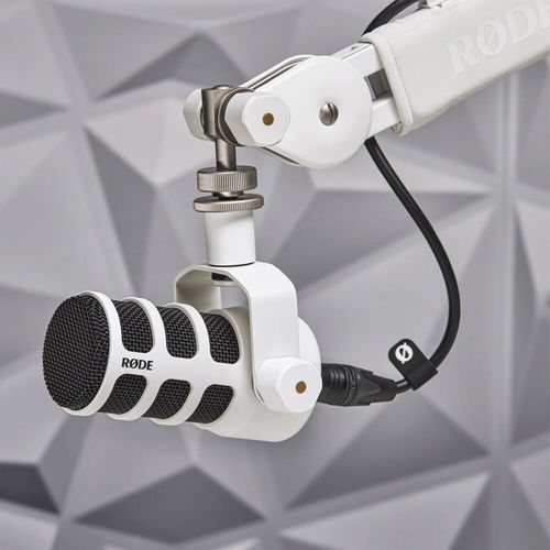 מיקרופון לפודקאסטים Rode PodMic (White)