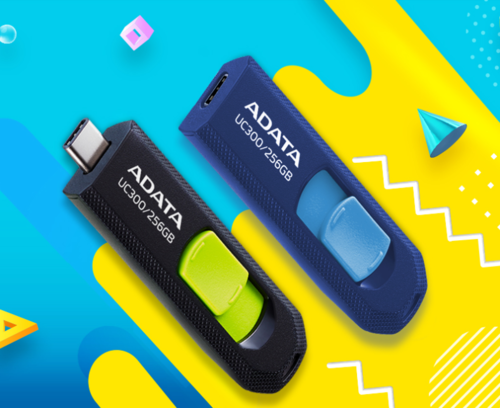 ADATA UC300 USB-C Flash Drive - ACHO-UC300-32G-RBK/GN
