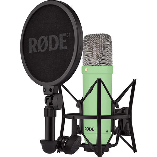 מיקרופון קונדנסר RODE NT1 Signature Series (Green)