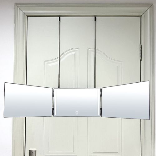 מראה עצמית משולשת עם תאורה STERNIK SELF MIRROR CY-043-1