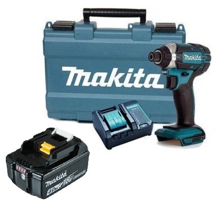 ‎ מברגת אימפקט 18V כולל סוללה 4Ah מבית MAKITA