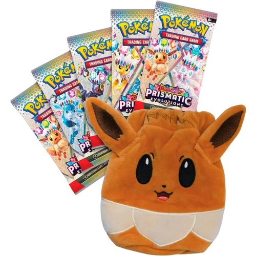קלפי פוקימון מארז פאוץ פריזמטיק  Pokemon TCG Scarlet & Violet 8.5 Prismatic Evolutions Accessory Pouch Special Collection (pre order)