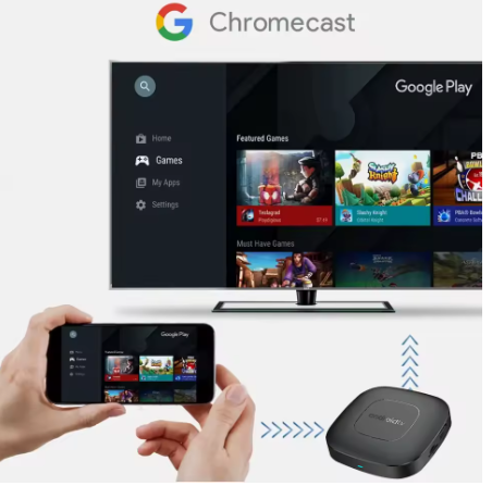  סטרימר חכם אנדרואיד TV BOX Android14 smart כולל שלט דגם T1 TV BOX